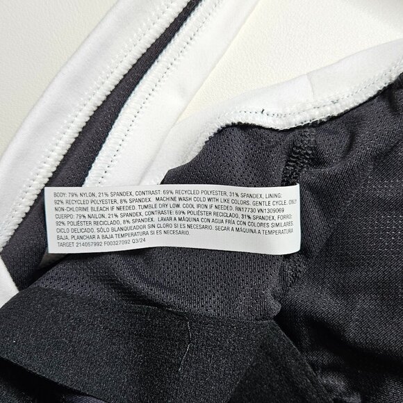 All In Motion™ Women's Everyday Soft Light Support V-Neck Cropped Sports Bra S - Picture 4 of 8